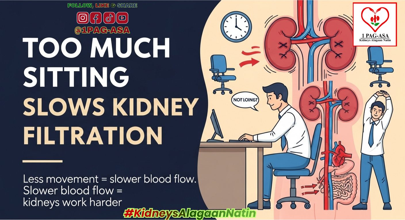Too Much Sitting campaign poster